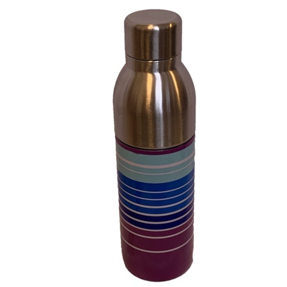 Stainless Steel Water Bottle 20oz Dual Opening Multicolor HD Designs Outdoors